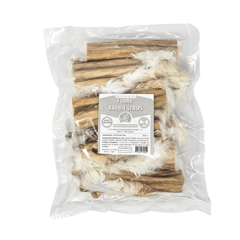 Furry Rabbit Strips 250g